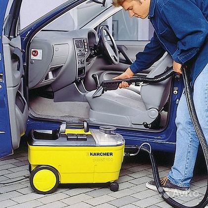 Оренда миючого пилососу, прокат пилососу Karcher puzzi 100