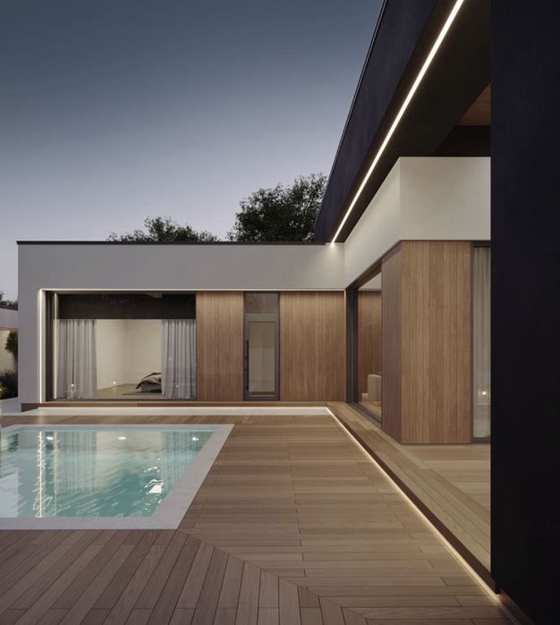 Новый проэкт! HIGH-TECH! Одноэтажный дом на Фонтане!