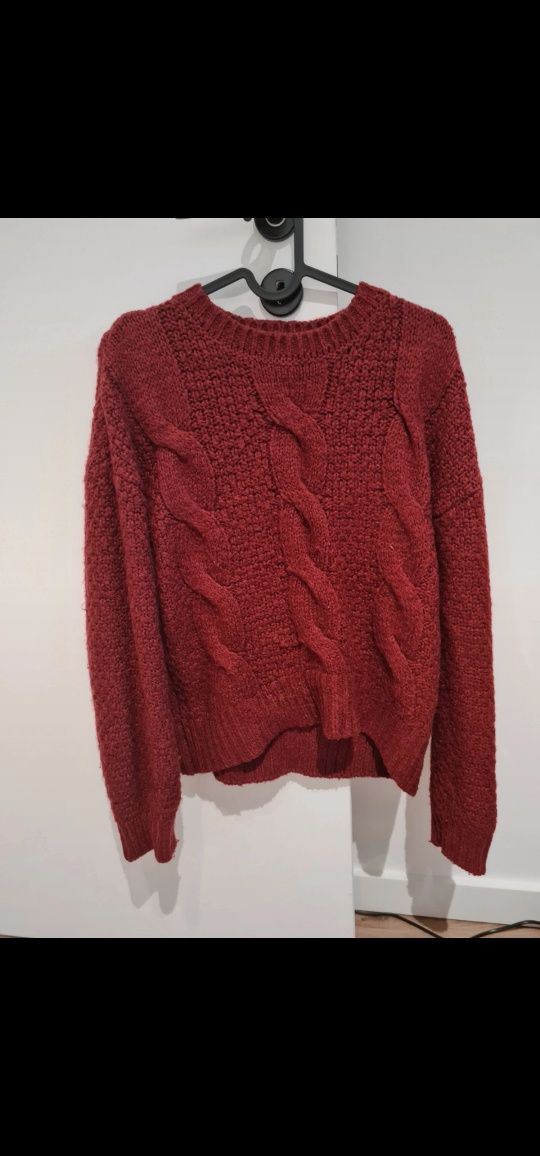 Camisola lã vermelha