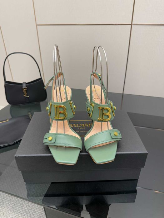 Sandały Balmain, damskie obcasy