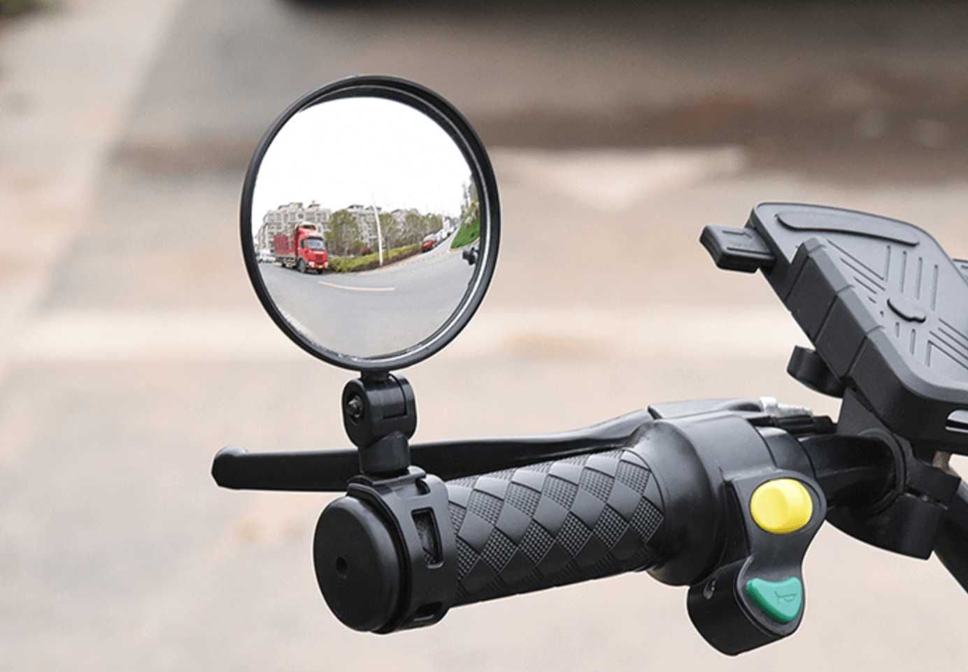 Espelhos convexos para bicicleta, moto, trotinete * novos *