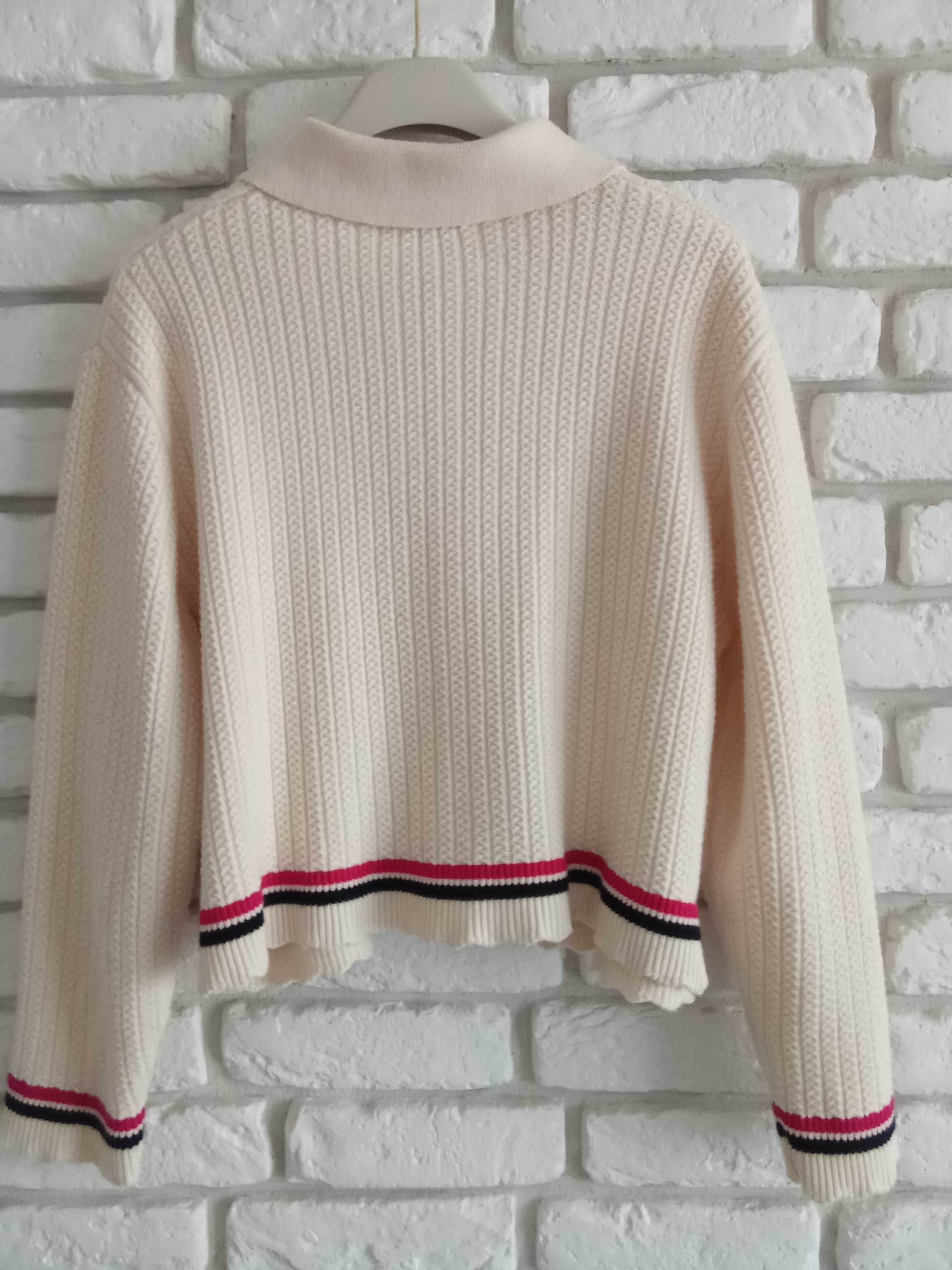 Sweter rozpinany r. TU
