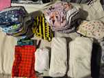 Fraldas reutilizáveis pack conjunto ou separado