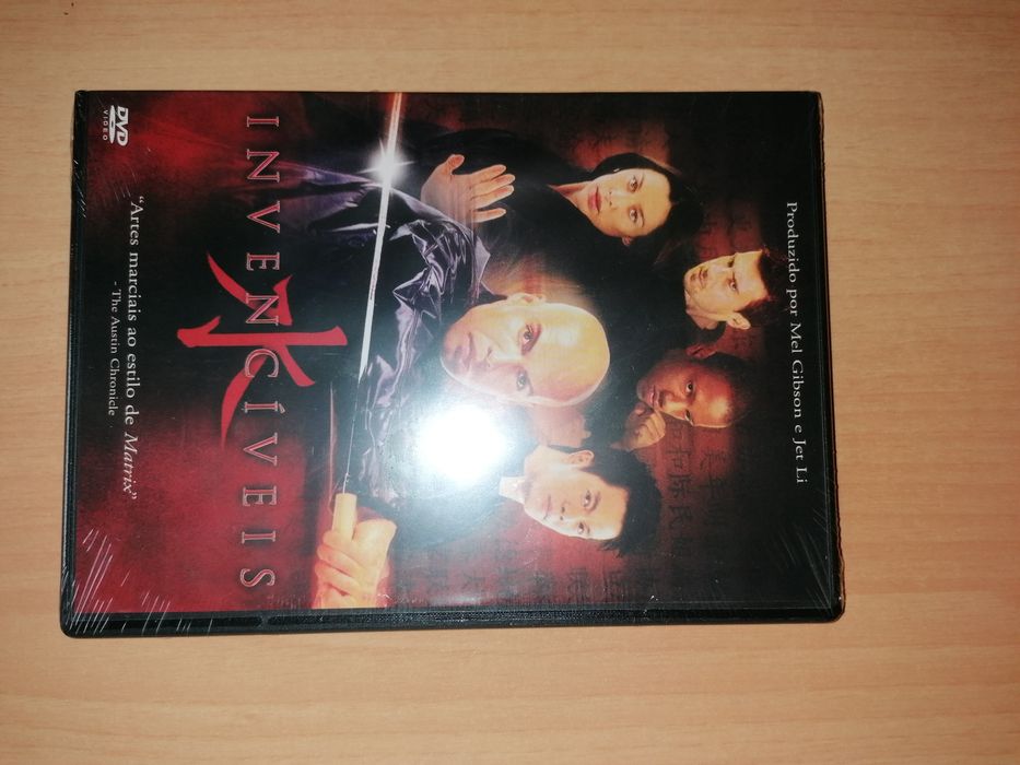 DVD NOVO e SELADO - Invencíveis ( Produzido por Mel Gibson e Jet Li )