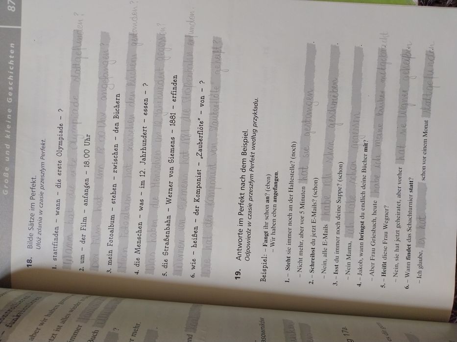 Zestaw książek Aha! Neu do nauki j. niemieckiego 2A + 2B