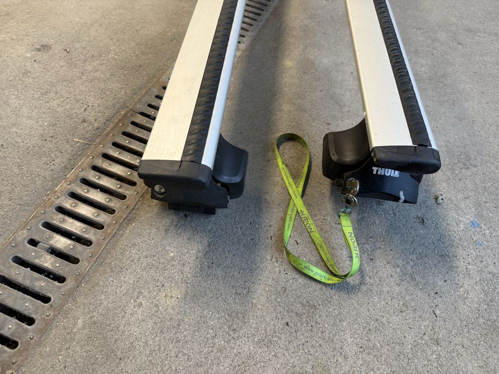 Thule wingbar,relingi, audi a6 c6