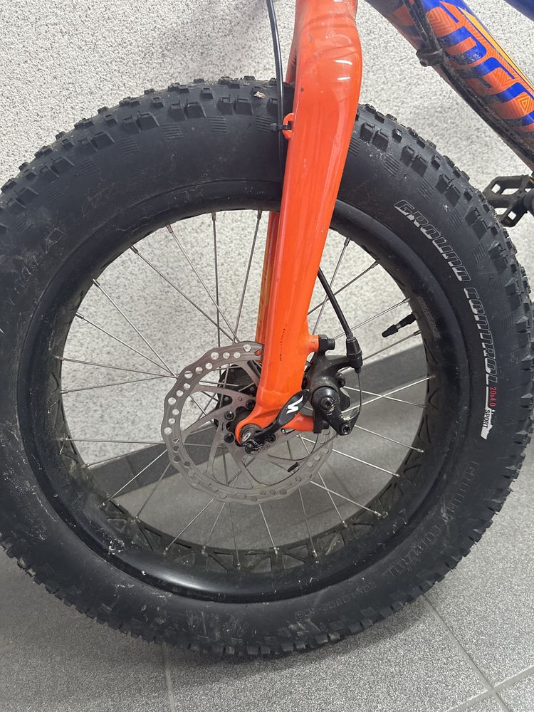 Rower chłopięcy FATBIKE Stan bdb mało używany