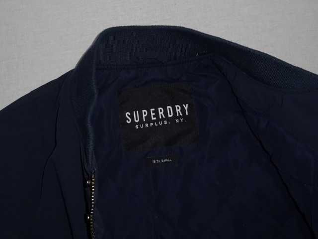 Kurtka SUPERDRY Bomberka Granatowa Roz.S