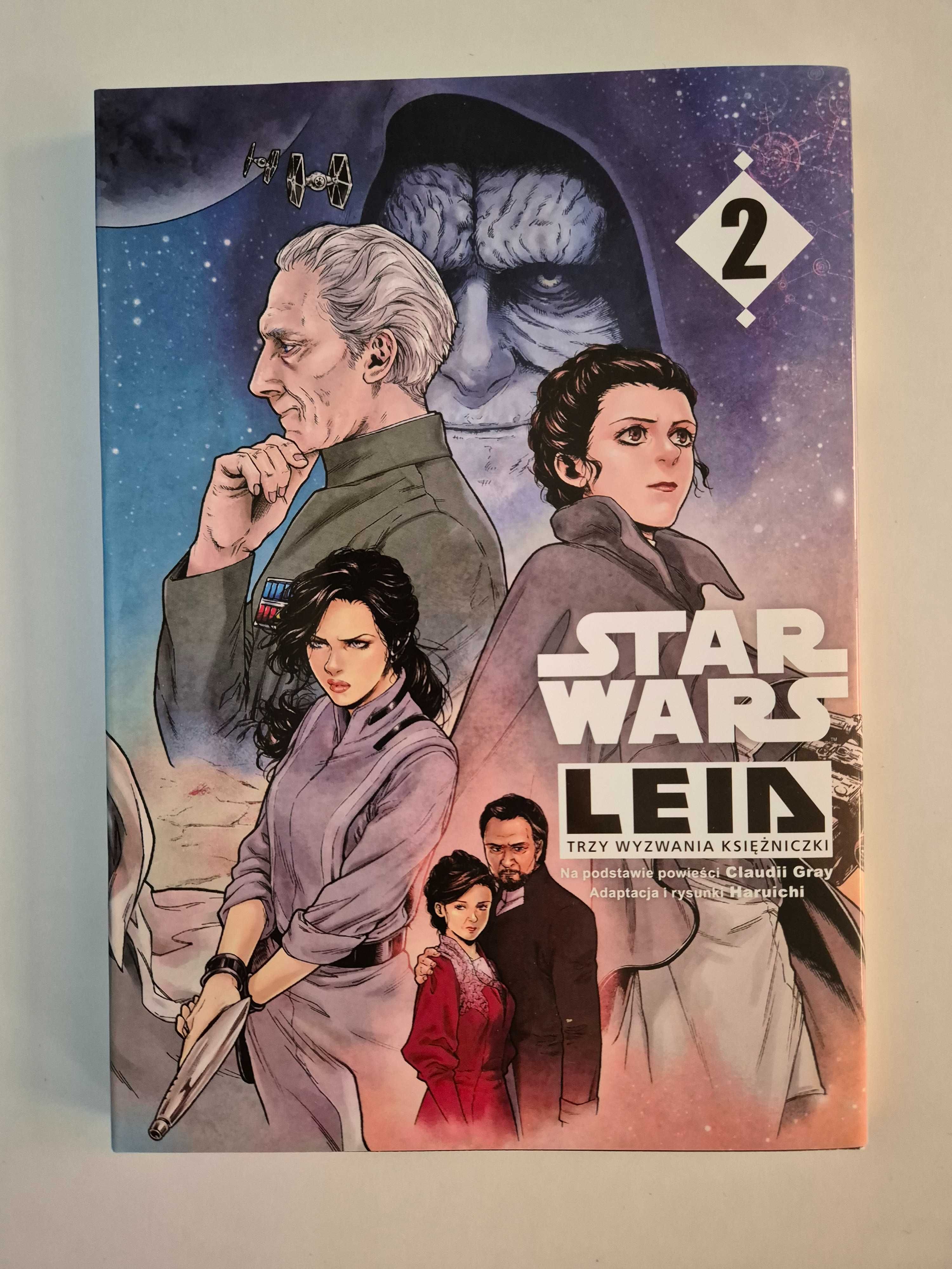 Star Wars Leia Manga Gwiezdne Wojny tom 1 i 2