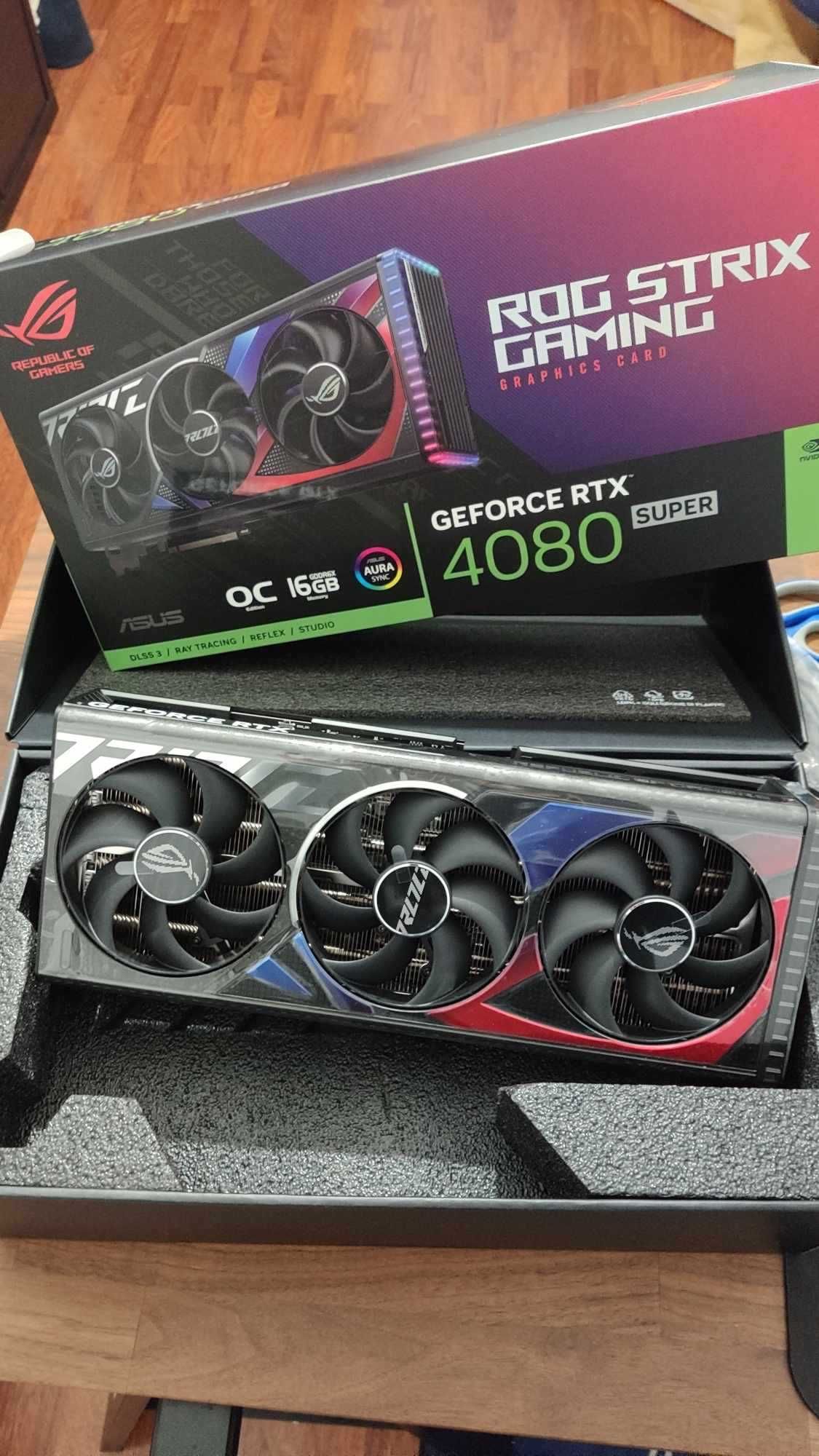 Asus GeForce RTX 4080 Super ROG Strix OC Edition 16GB GDDR6X DLSS3