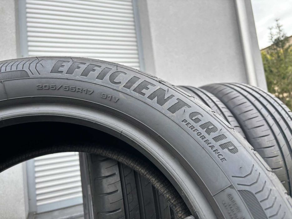 4szt letnie 205/55R17 GoodYear 7mm 2022r świetny stan! L3723 gwarancja