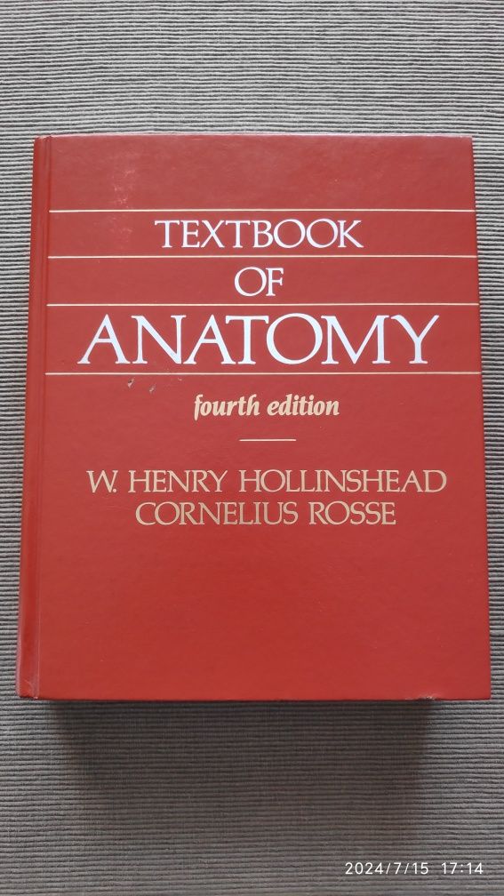 Anatomia człowieka Textbook of Anatomy. Po angielsku