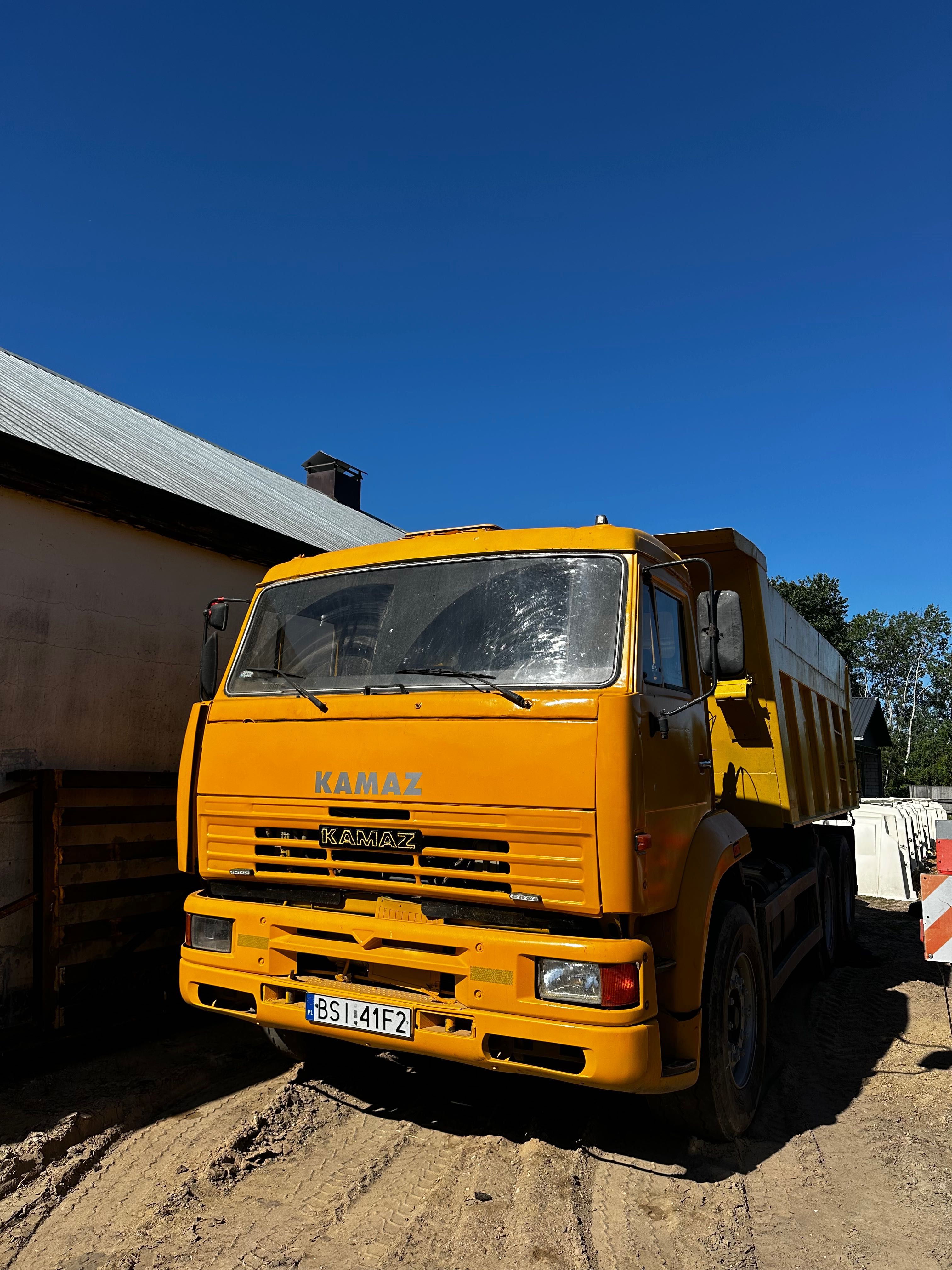 Kamaza 6520 Wywrotka 2007r Duży kiper
