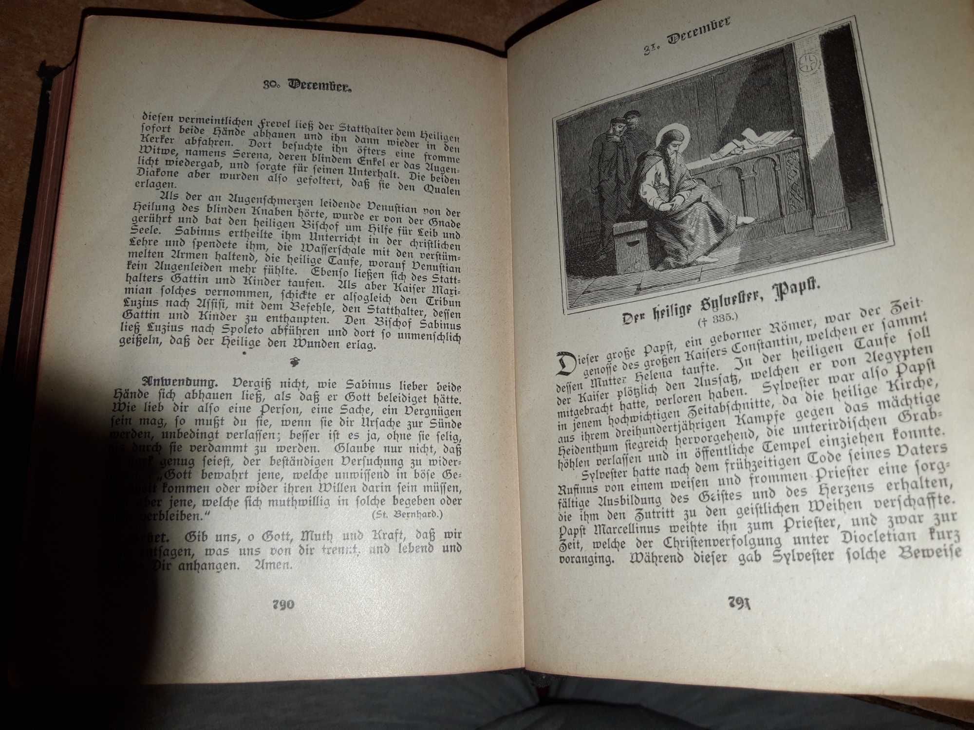 Kleine illustrirte Heiligen-Legende auf jeden Tag des Jahres-1886,il.