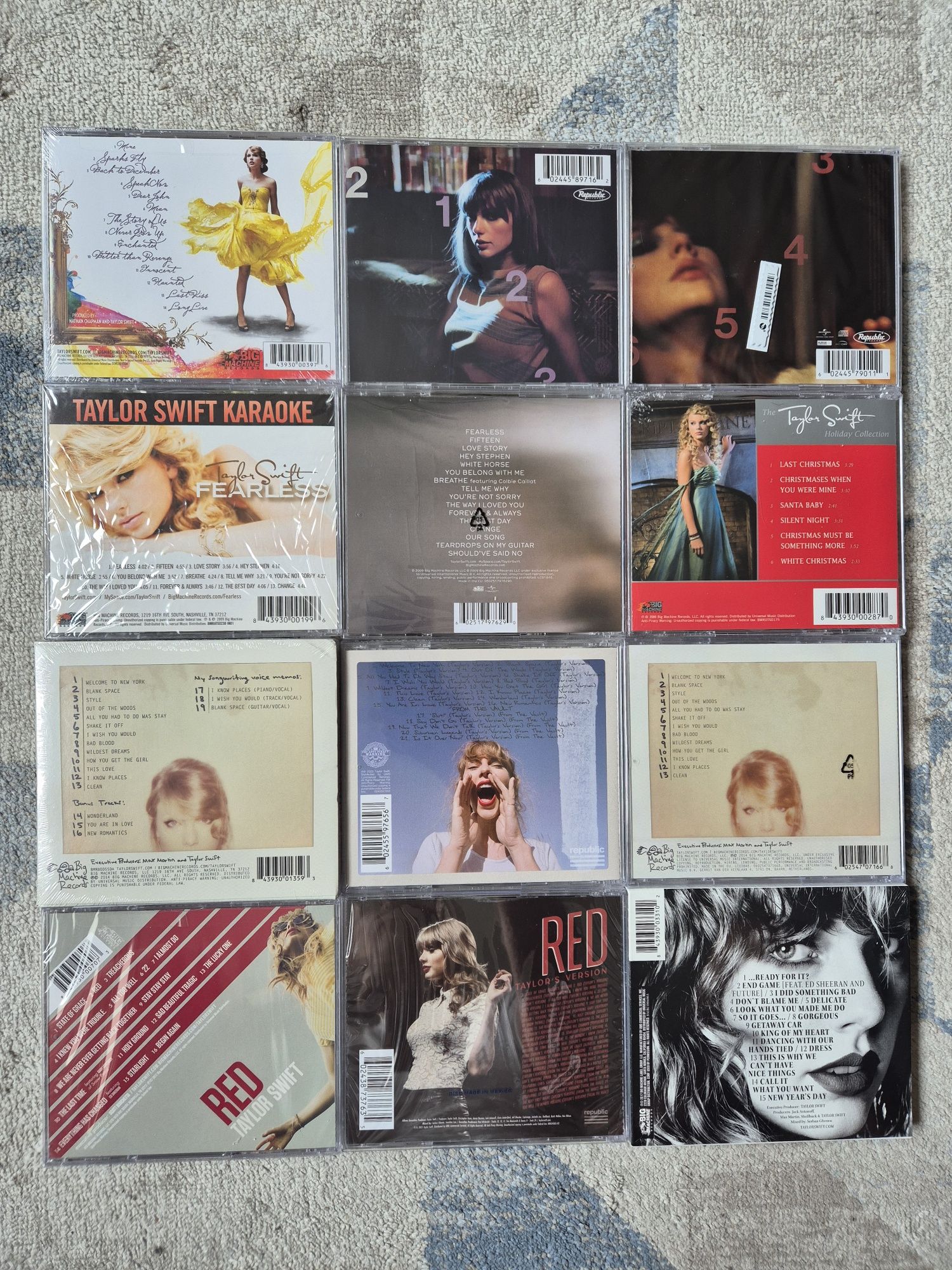 Taylor Swift  - Pack 12 CDs Originais