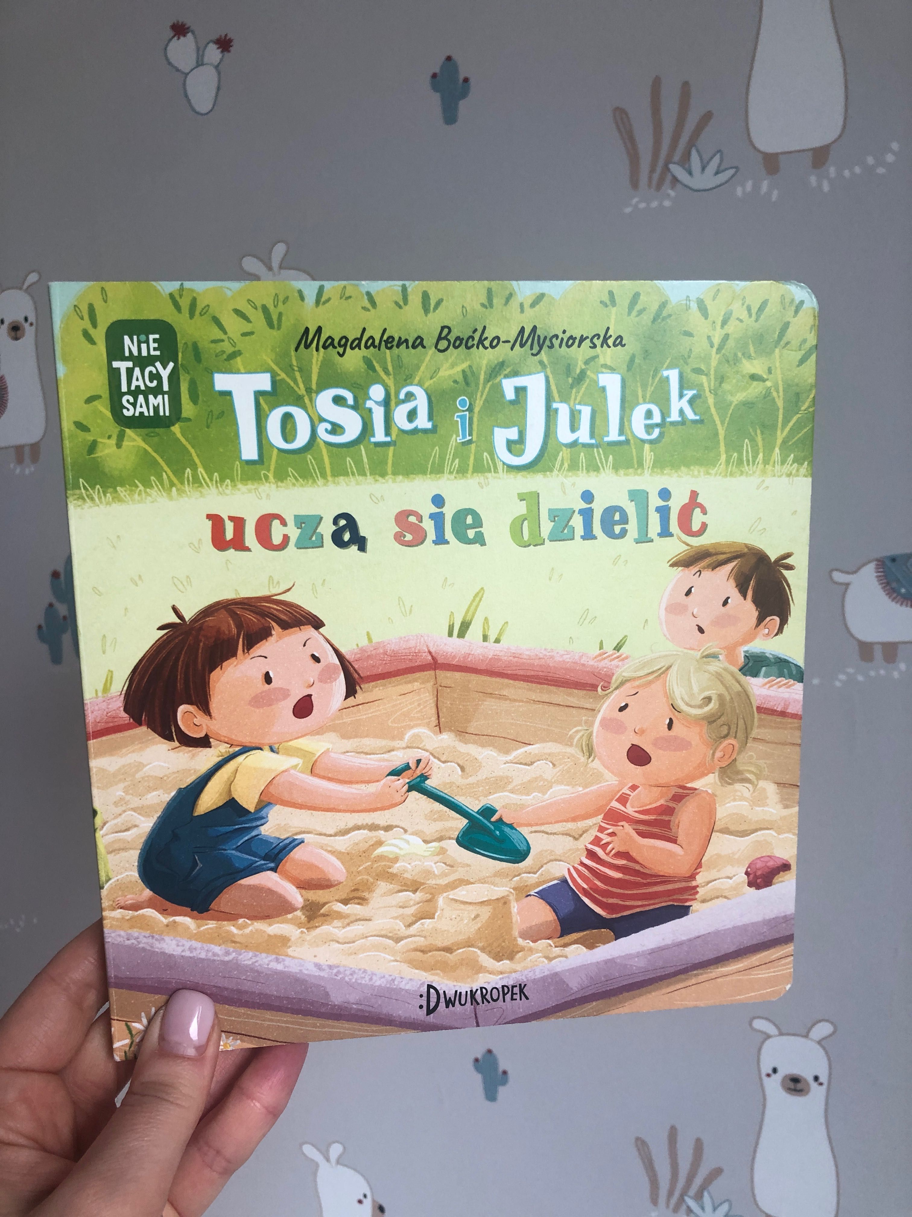 Tosia i Julek uczą się dzielić | kolory | Liczymy | 4 książki