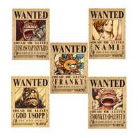 Постери Wanted із аніме Ван піс/One Piece ТОРГ!