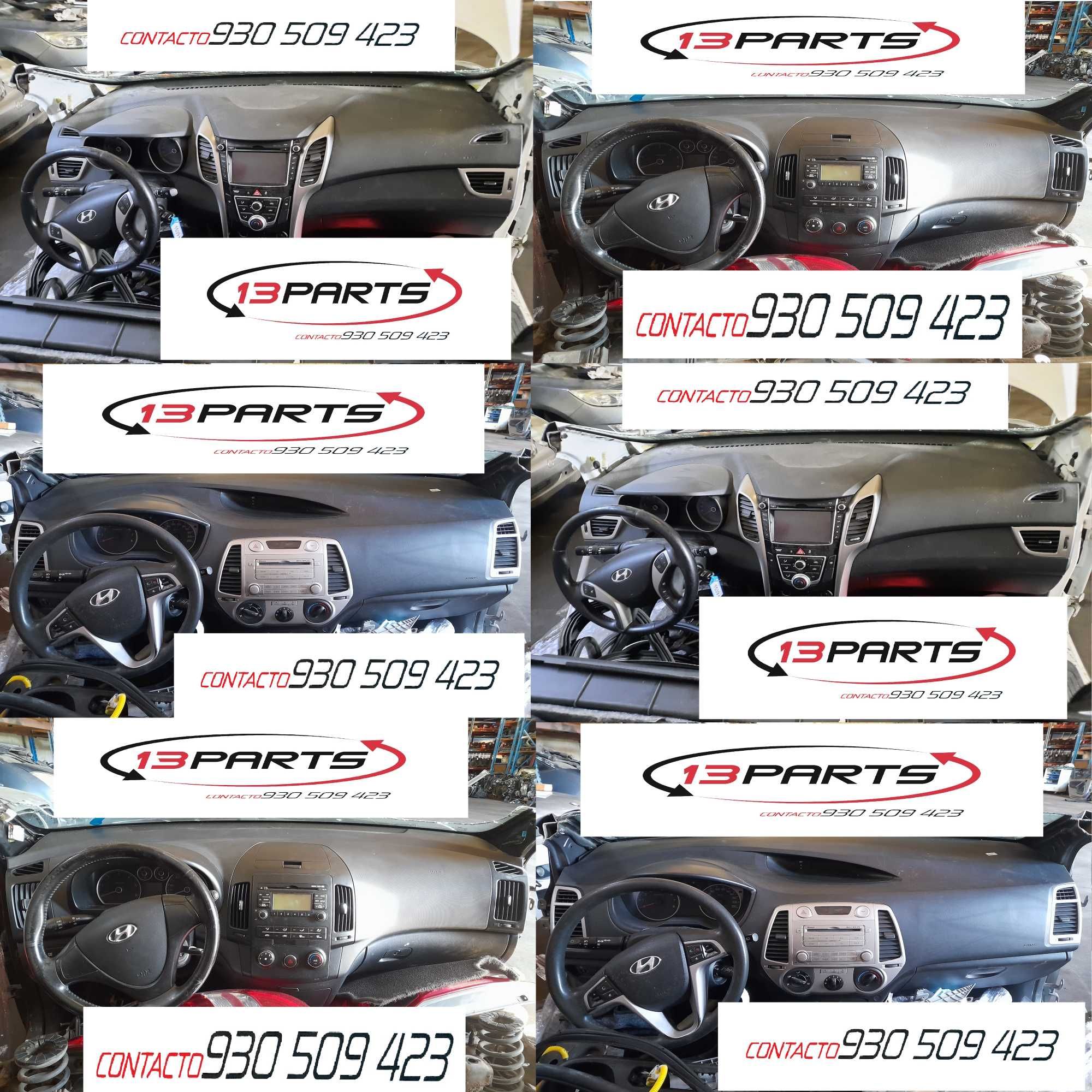 Kit Conjunto Tablier Airbags Completo Hyundai