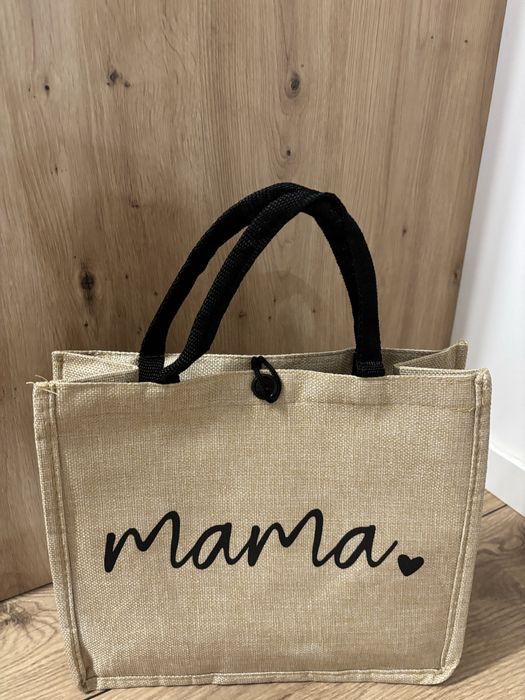 Nowa torba w stylu boho z napisem Mama