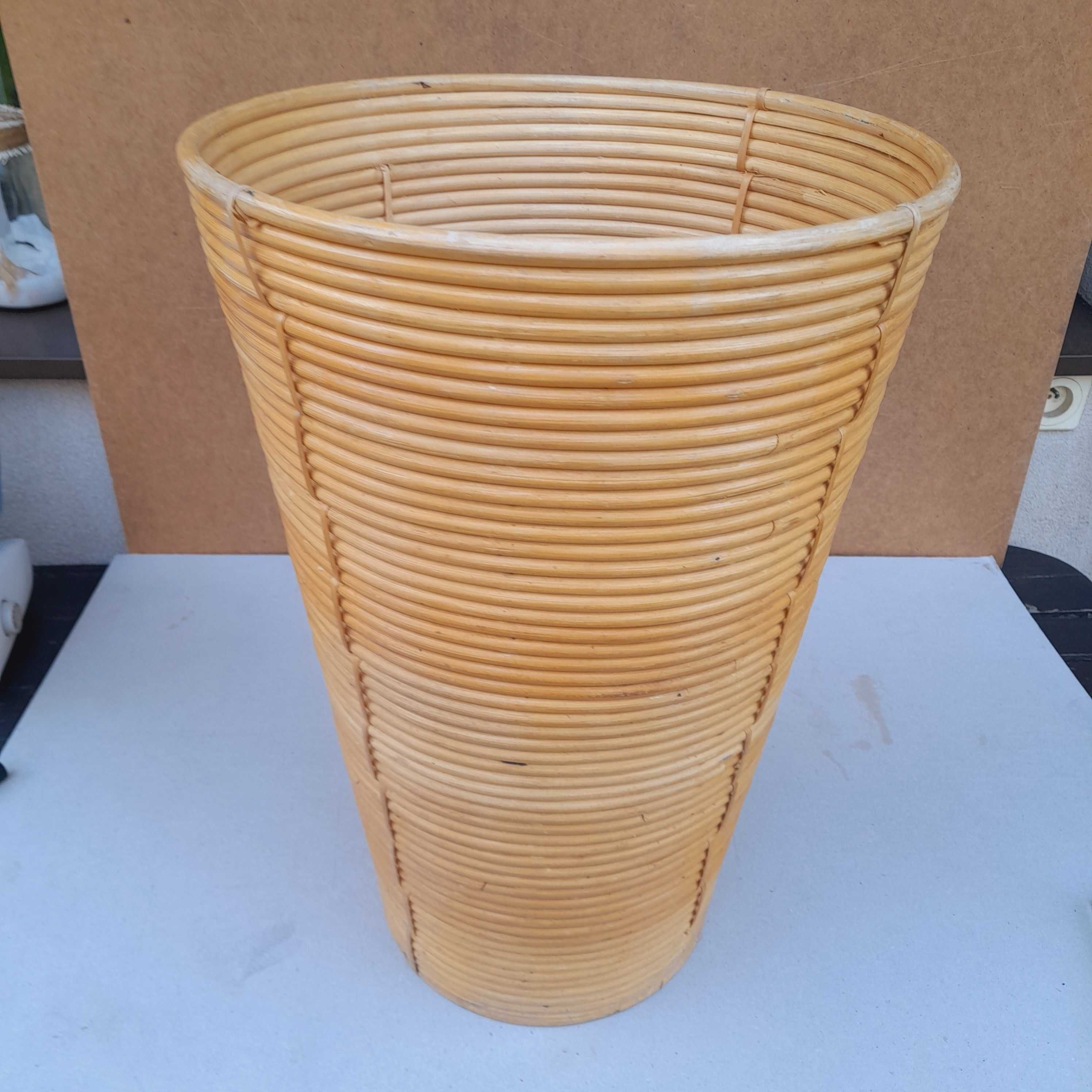 Kosz rattanowy, wys. 55 cm