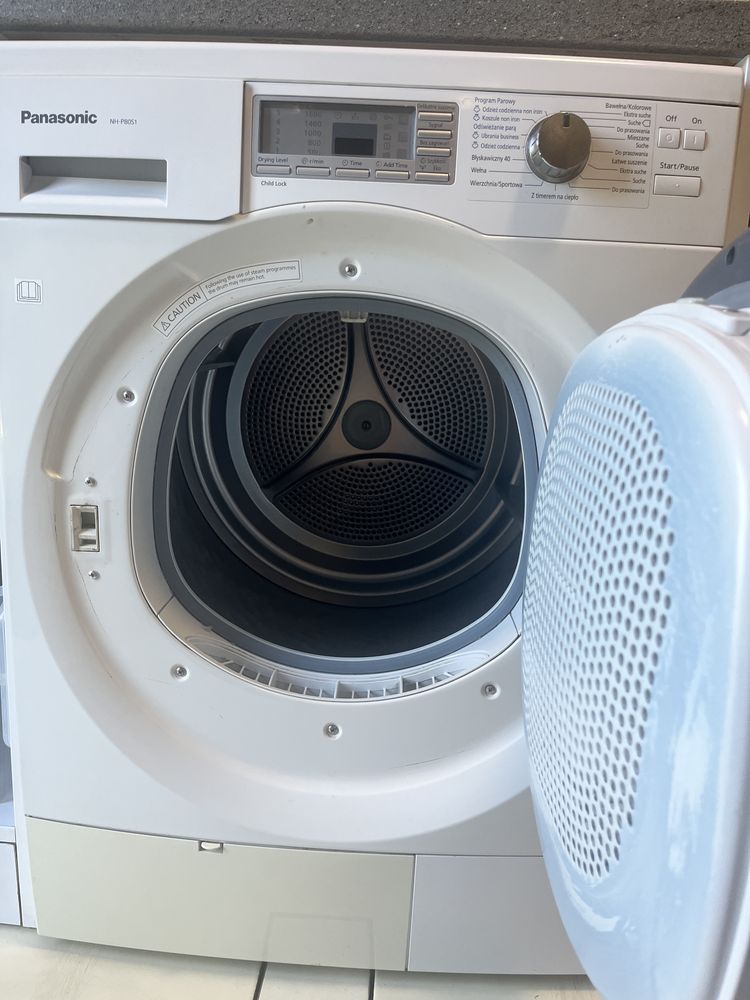 Suszarka bębnowa Panasonic NH-P80S1 sprawna 100%