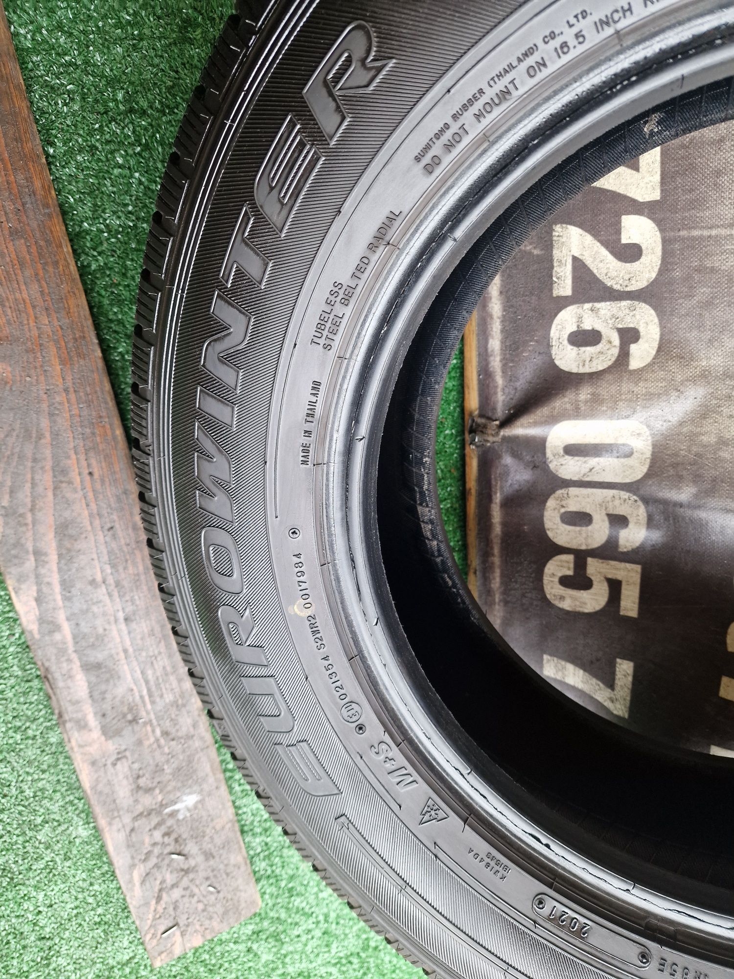 Opony zimowe 205/75/16C Falken wzmacniane Para 8.6mm 2021rok