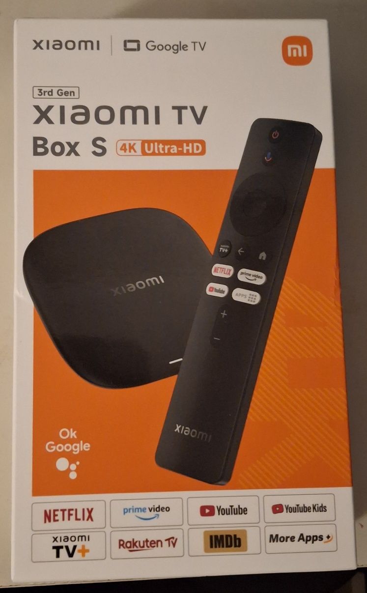Xiaomi TV Box S 3ª geração 4K 32GB WiFi