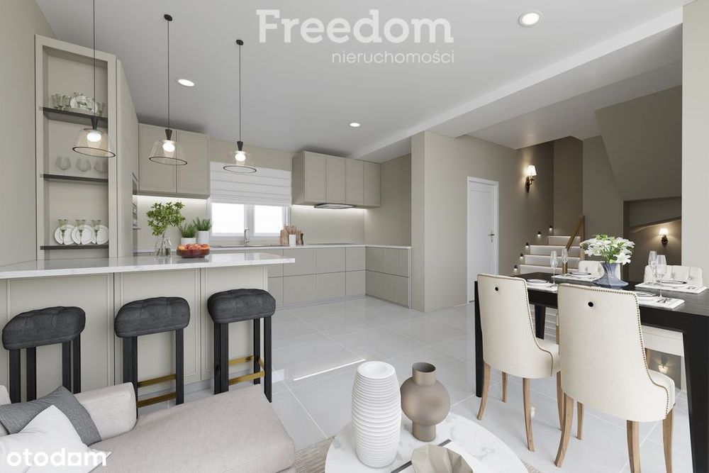 Nowoczesny segment z 2 miejscami postojowymi