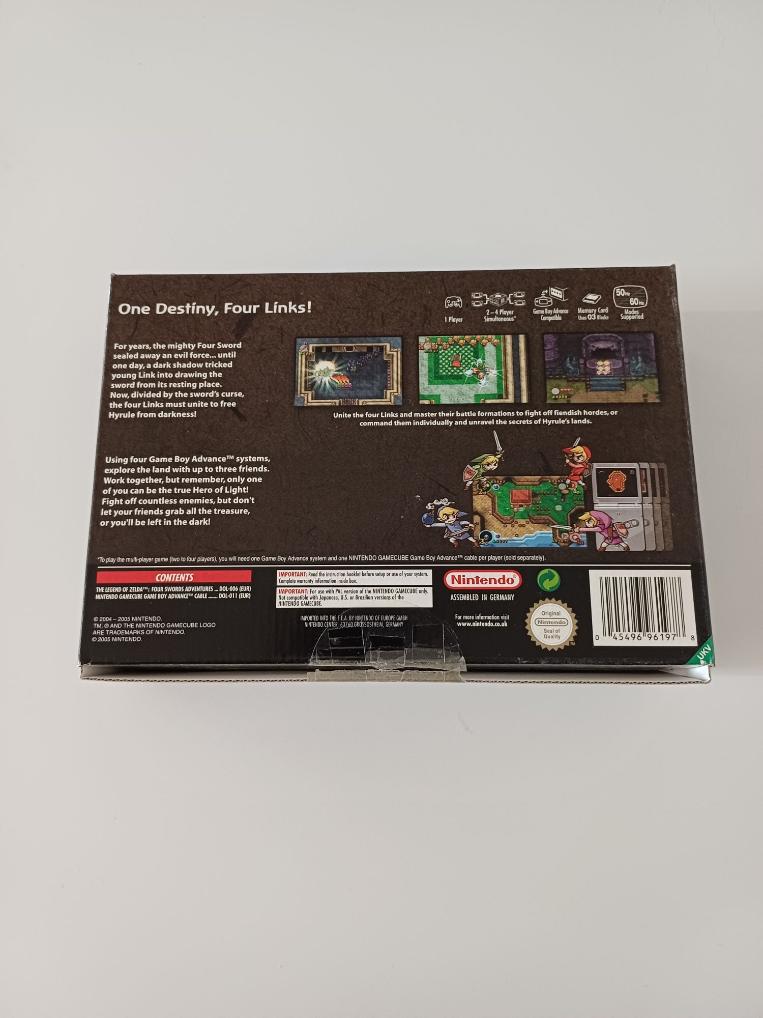The Legend of Zelda Four Swords Adventures Nintendo Gamecube