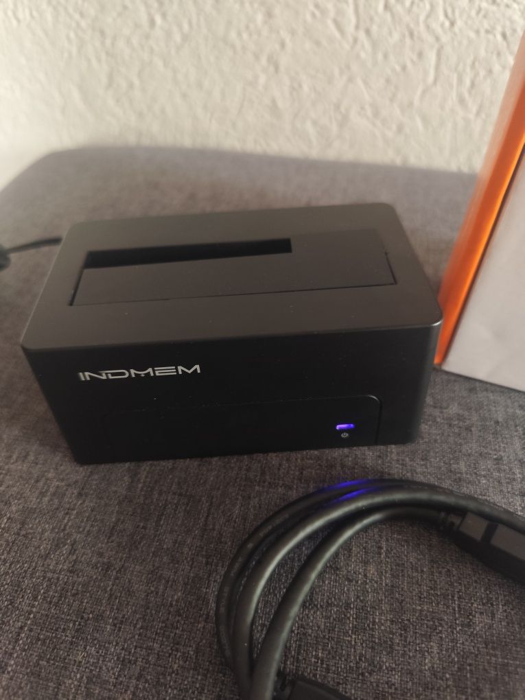 Nowa stacja dokująca Indmem K308 do dysków 2.5"/3.5" sas/hdd/ssd