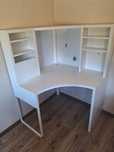 Biurko narożne ikea + fotel