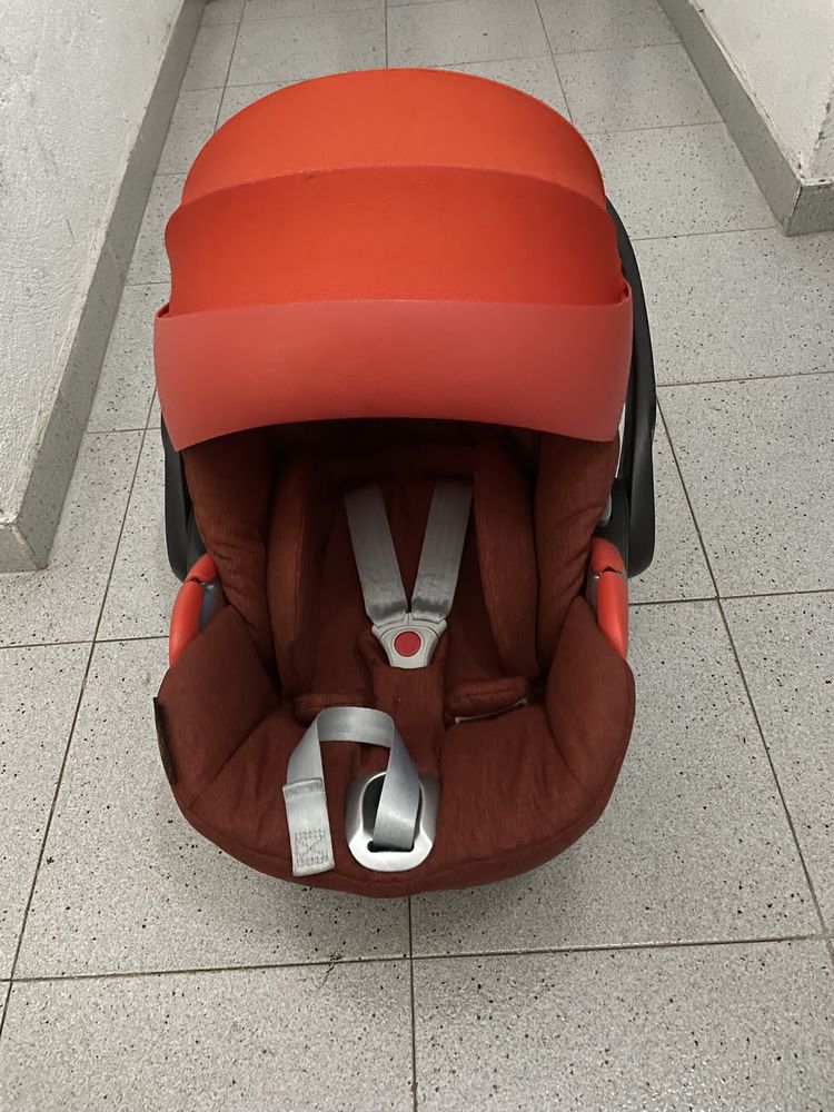 Ovinho Cybex Cloud Z - i size - cor de laranja