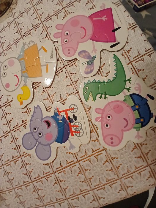 Zestaw puzzli dla dzieci od 2 lat