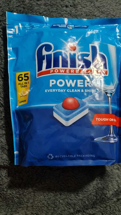 Finish Tabletki do zmywarki Power All-in-1 Tabs Lemon 65 szt.