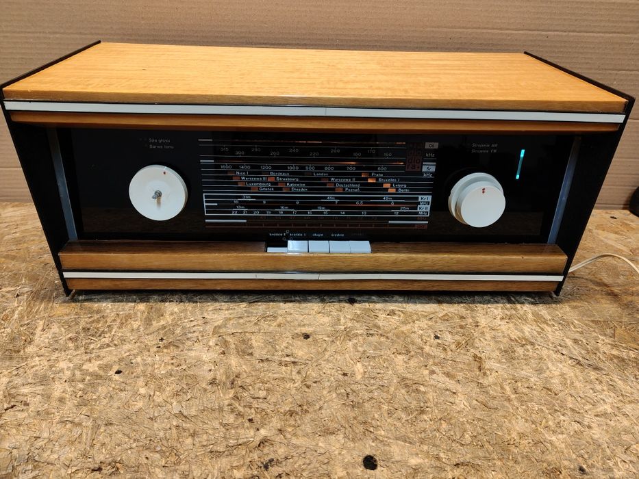 Radio lampowe Relax 2, 20306, Made in Poland, PRL