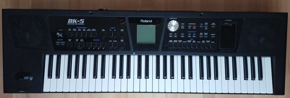 Keyboard Roland BK-5, pierwszy właściciel
