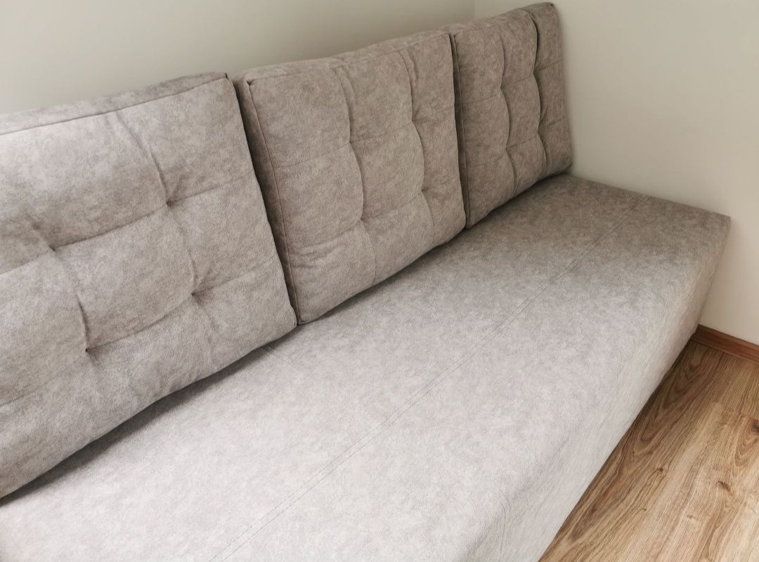 Rozkładany tapczan sofa z pojemnikiem na pościel dł. 180cm