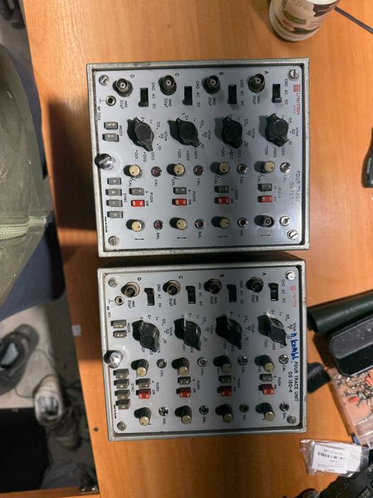 Oscyloskop Unitra OS 150-4 - przystawka 4 kanałowa, cena za 2szt