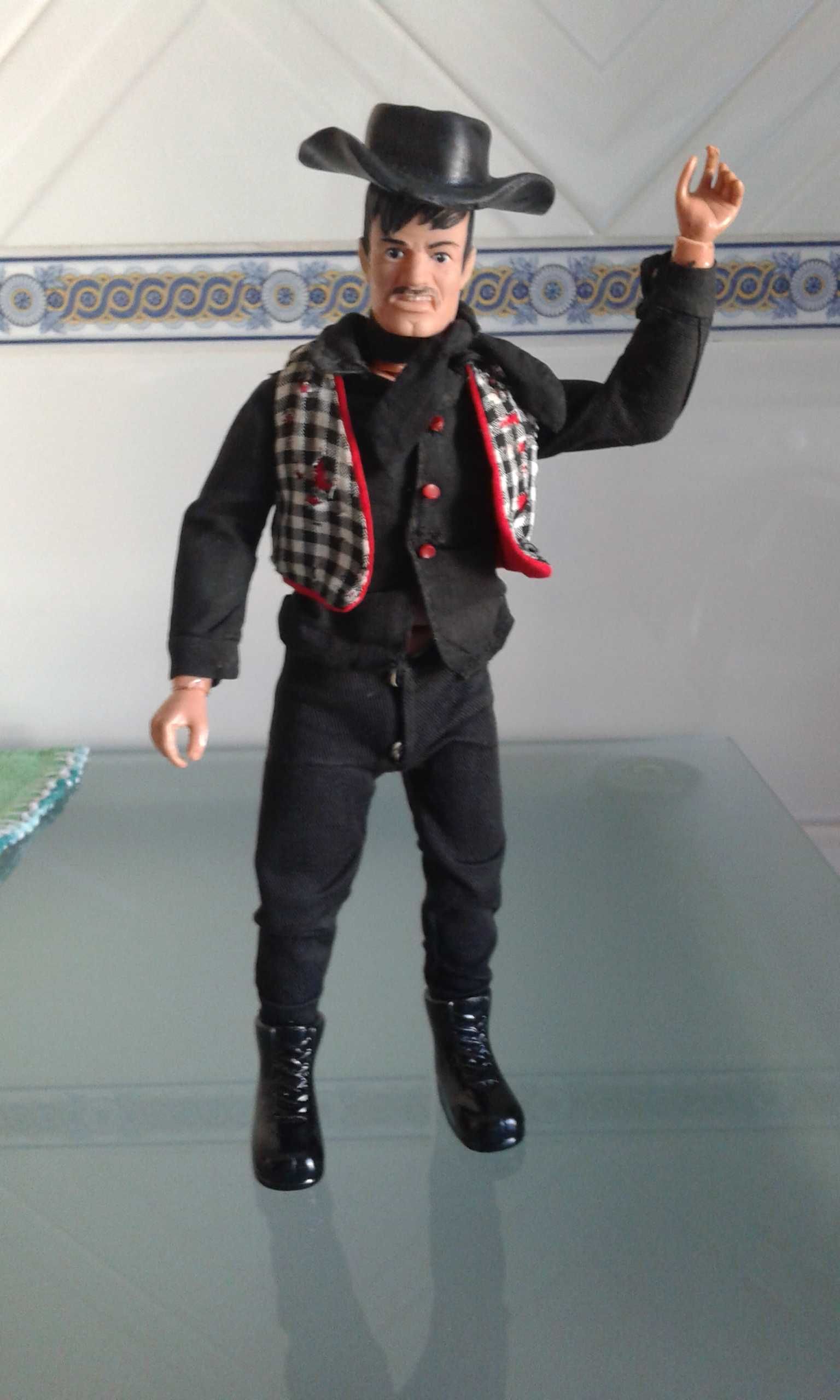 Boneco antigo Marxtoys Lone ranger (mascarilha ) - Butch Cavendich