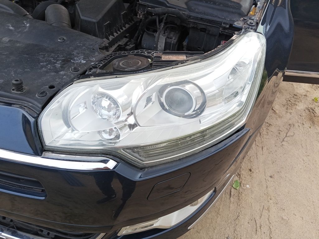 Lampa reflektor xenon lewy przód citroen C5 x7 III Europa