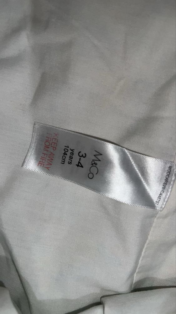 Sukienka na wielkanoc dziewczynka 104 cm