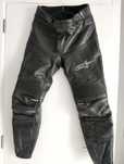 Calça de Mota em pele Alpinestars
