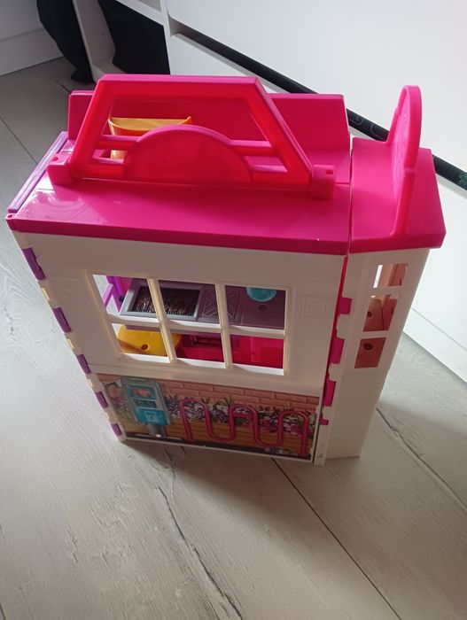 Barbi domek walizka tanio zabawki dla dziewczynek