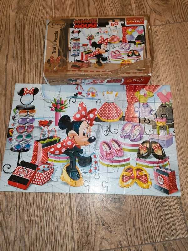 Puzzle Mickey mouse myszka Minnie Disney 60 elementów