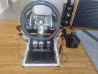 Kierownica LOGITECH G923 + Shifter Bundle stojak Mozos SGS2
