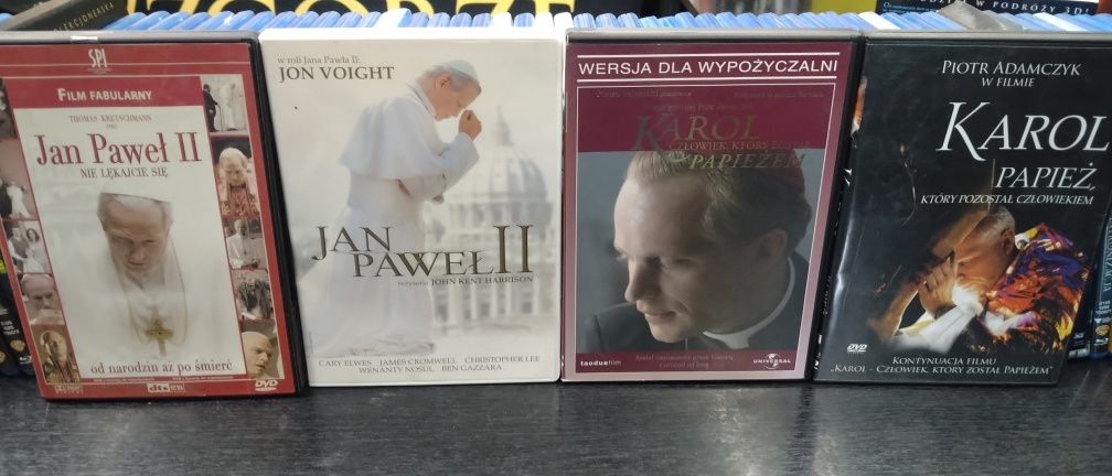 Jan Paweł II komplet 4 filmów fabularnych