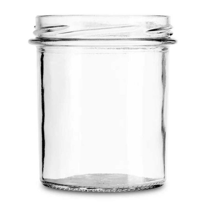 Słoiczki na przetwory miód dżem słoiki  Złota zakrętka 350ml 8 sztuk