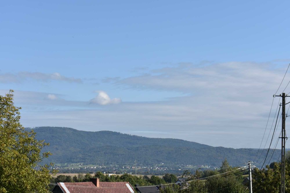 Widokowa  działka w Lipowej.