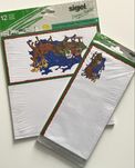 Zestaw 12 kartek świątecznych + koperty