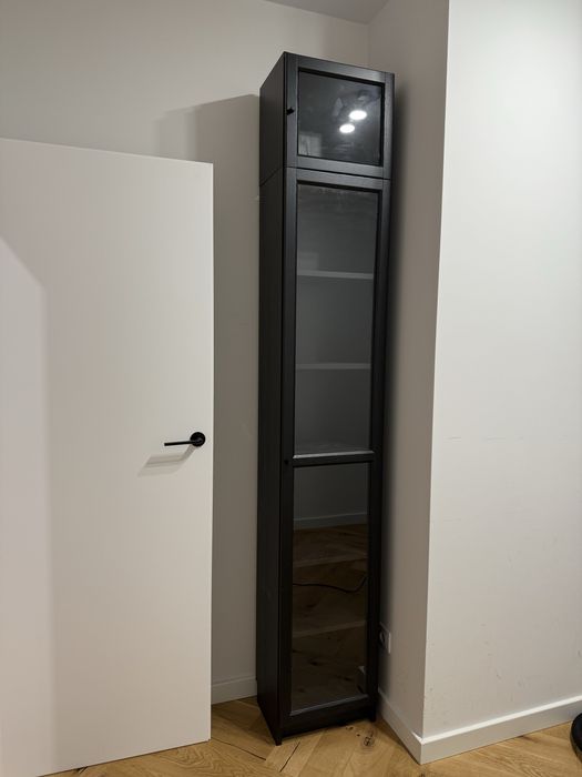 Regal ikea billy / oxberg czarny